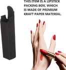 화장용 패키징을 위한 플라스틱 화면 인쇄된 메이크업 공구 세트 립스틱 튜브