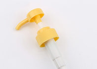 노란 로션 분배기 펌프 액체 샴푸 로션 펌프 보충