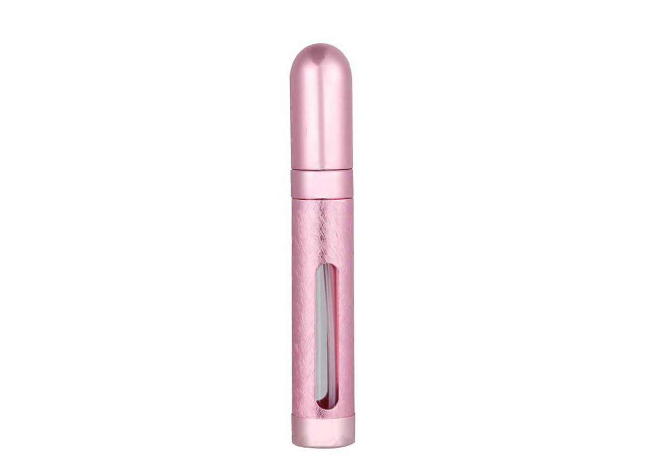 분홍색 빈 펜 향수병 건강 관리 소형 유리제 살포 병