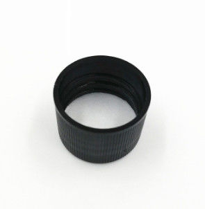 20mm 24mm 28mm 검정색 골판형 플라스틱 나사 캡 유도 밀봉 개스킷 또는 압력 감응 밀봉 개스킷