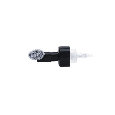 42mm 모스 폼 펌프 디스펜서 얼굴 비누 플라스틱 실리콘 붓 펌프 스프레이 병 PP 플라스틱 얼굴 심장 모양