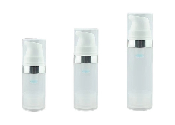 가벼운 고급 50ml 80ml 교체 가능한 회전용 화장품 크림 및 피부 관리용 공기 없는 펌프 병