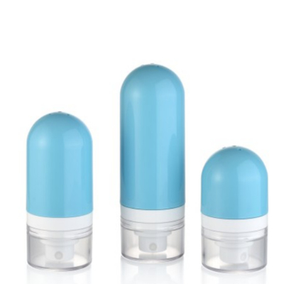 30ml 50ml AS 재료로 만든 진공 펌프와 함께 위아래 공기 없는 플라스틱 병