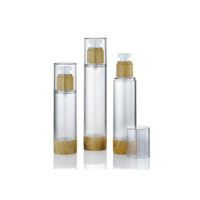 15ml 30ml 50ml 플라스틱 공기 없는 펌프 진공 화장품 병 누출 방지 제어 분비 크림 로션 포장