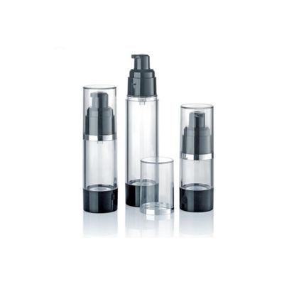 15ml 30ml 50ml 플라스틱 공기 없는 펌프 진공 화장품 병 누출 방지 제어 분비 크림 로션 포장