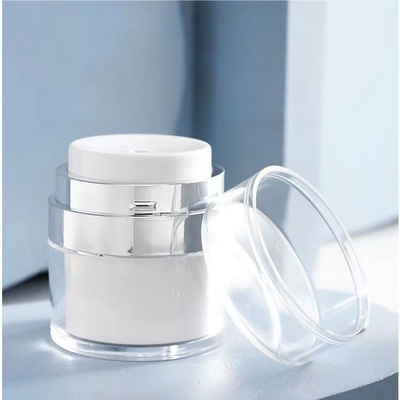 15G 30G 50G 100G 진공 펌프 밀폐형 플라스틱 공기 없는 항아리 공기 없는 펌프 부피 15ML 30ML 50ML 100ML