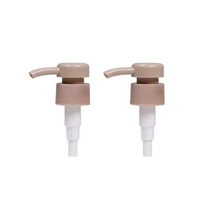 1.5cc 용량 로션 펌프 24mm 28mm 나사 리버드 폐쇄 다중 캡 옵션