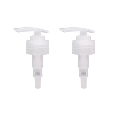 1.5cc 용량 로션 펌프 24mm 28mm 나사 리버드 폐쇄 다중 캡 옵션