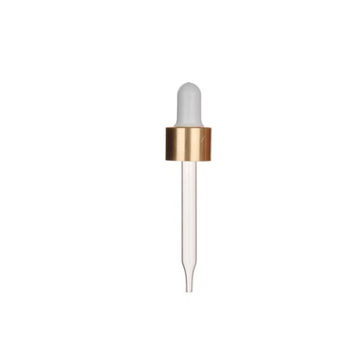 18mm 20mm 24mm 에센셜 오일 병을 위한 알루미늄 폐쇄 유리 방울기