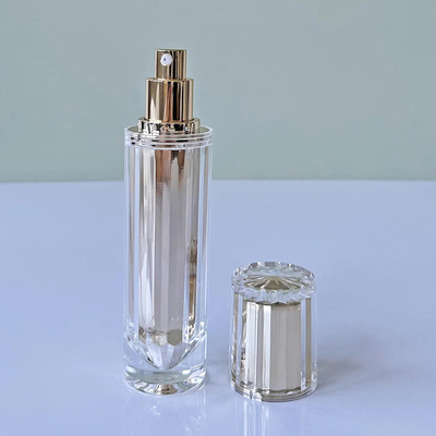 30ml 50ml 100ml 로즈 골드 아크릴 화장품 포장 병 크림 병