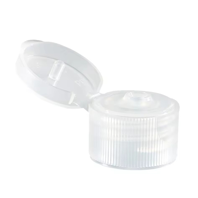 20mm 블랙 리브드 플립 톱 캡 액체 비누용 플라스틱 나사 톱 캡