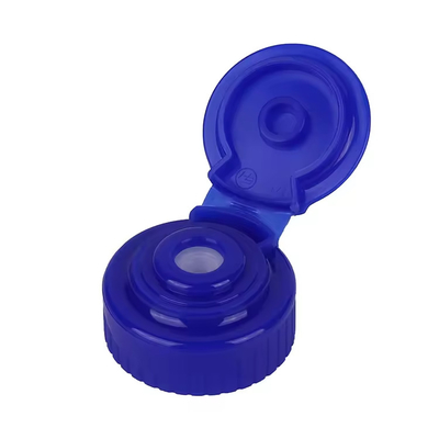 20mm 블랙 리브드 플립 톱 캡 액체 비누용 플라스틱 나사 톱 캡