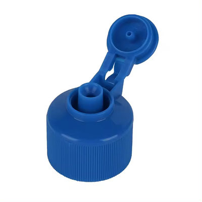 20mm 블랙 리브드 플립 톱 캡 액체 비누용 플라스틱 나사 톱 캡