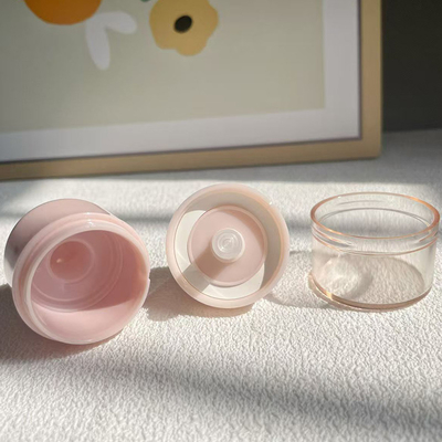 50ml 스프레이 병 뒤집은 병 귀여운 마카론 색상 공기 없는 병 피부 관리