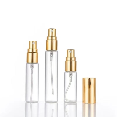 10ml 미니 빈 맑은 스프레이 병 유리 향수 샘플 오일 포장