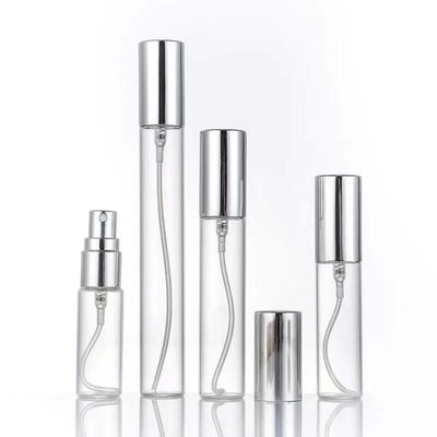 10ml 미니 빈 맑은 스프레이 병 유리 향수 샘플 오일 포장