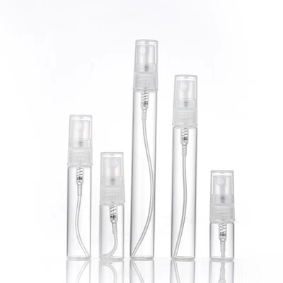 10ml 미니 빈 맑은 스프레이 병 유리 향수 샘플 오일 포장
