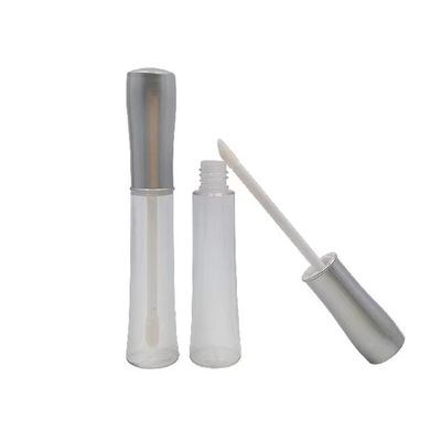 Round Custom Logo Lip Gloss Tubes Packaging Empty 6ml Clear Lip Gloss Tubes With Wand [ 둥근 Custom 로고 립 글로스 튜브 패키지]