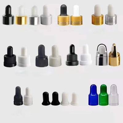 에센셜 오일 병 및 다재다능을위한 18mm 24mm Ribbed PP 플라스틱 방울기