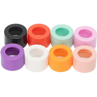 사용자 지정 색상 18mm 24mm 리버드 PP 피부 관리 세럼을위한 플라스틱 방울기