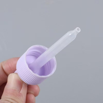 사용자 지정 색상 18mm 24mm 리버드 PP 플라스틱 드롭퍼와 플라스틱 파이펫 전문 액체 분배 도구