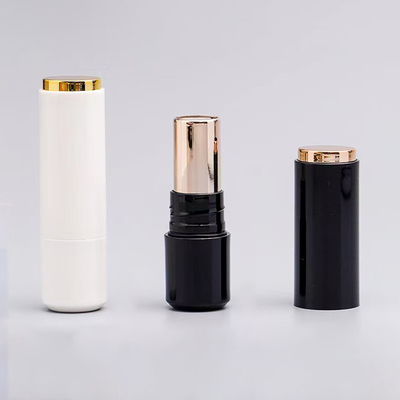 패키지 비어있는 6ml 투명한 입술 광택 튜브와 스틱 둥근 사용자 지정 로고 입술 광택 튜브