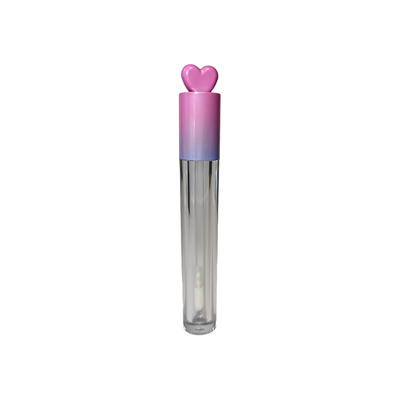 스틱 둥근 맞춤 로고 립 글러스 튜브 텅 비는 6ml 맑은
