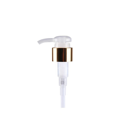 마개 유형 스크류온 24mm 28mm 맞춤형 색상 알루미늄 마개 PP 플라스틱 로션 펌프