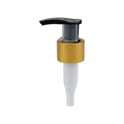 마개 유형 스크류온 24mm 28mm 맞춤형 색상 알루미늄 마개 PP 플라스틱 로션 펌프