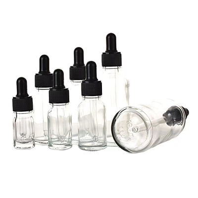 공기 밀폐 유리 에센셜 오일 병 표준 빈 5ml 10ml 15ml 20ml 30ml 50ml 100ml
