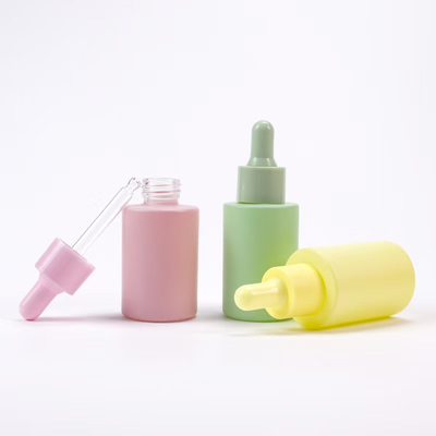 검은색 드로퍼가 있는 맞춤형 색상의 빈 에센셜 오일 병 5ml 10ml 15ml 20ml 30ml 50ml 100ml