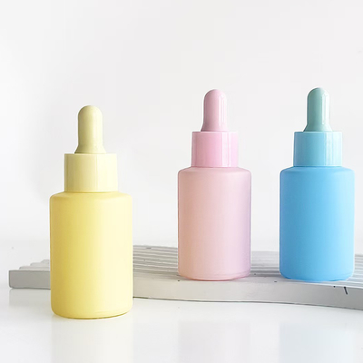 고품질 10ml 20ml 30ml 50ml 마카롱 색상 에센셜 오일 병 (화장품용)