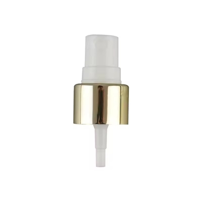 20mm 24mm 알루미늄 골드 및 실버 미세 분무기 손으로 누르는 분무기 펌프 아노다이징 노즐