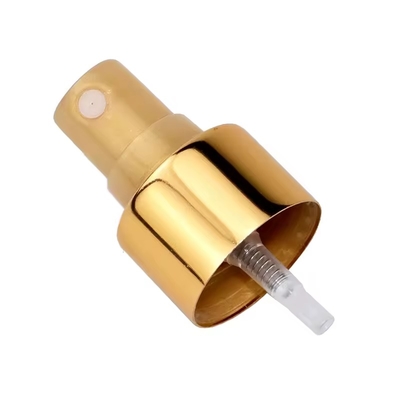 20mm 24mm 알루미늄 골드 및 실버 미세 분무기 손으로 누르는 분무기 펌프 아노다이징 노즐