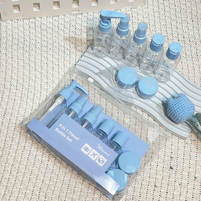 50ml 피부 관리 스프레이 로션 여행 화장품 세탁 병 여행 세트 병