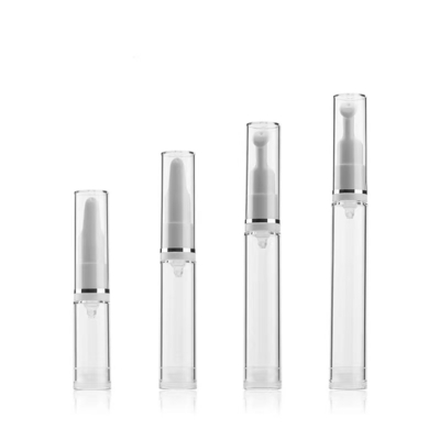 5ml 10ml 15ml 눈 크림 용기 평면 응용기 공기 없는 눈 크림 병