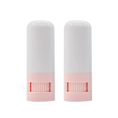 주문 10g 빈 블러시 스틱 병 디오도란트 발살 스틱 상위 회전 화장품 플라스틱 포장 용기 재사용