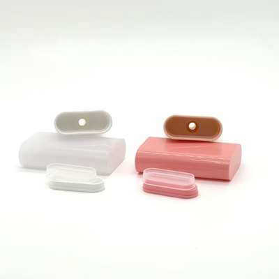 맞춤형 20G 플라스틱 빈 데오도란트 밤 스틱 블러쉬 병 포장 데오도란트 크림용 하단 회전 맞춤 UV 인쇄