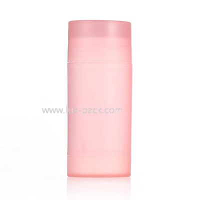 빈 디오더런트 스틱 바닥 회전용 화장품 빨강 튜브 플라스틱 포장 용기