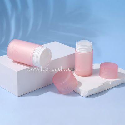 빈 디오더런트 스틱 바닥 회전용 화장품 빨강 튜브 플라스틱 포장 용기