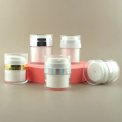 다양한 용량의 일반적으로 사용되는 공기 없는 병 30ml 50ml 80ml 100ml 커스터마이징을 받아