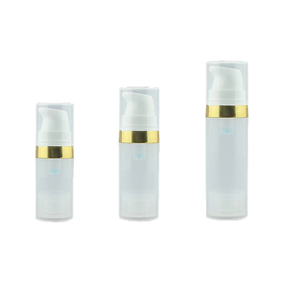 복수 색상 5ml 10ml 15ml 용량의 공기 없는 펌프 병 화장품에 적용
