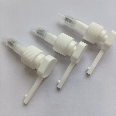 Square Head Long Nozzle 28mm 4cc Output Shampoo Gel PP Plastic Screw Lotion Pump for Personal Care