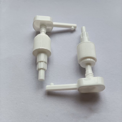 Square Head Long Nozzle 28mm 4cc Output Shampoo Gel PP Plastic Screw Lotion Pump for Personal Care
