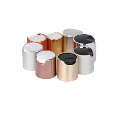 20mm 24mm 28mm 실버 디스크 탑 캡 플라스틱 커버 스크류 압력 캡