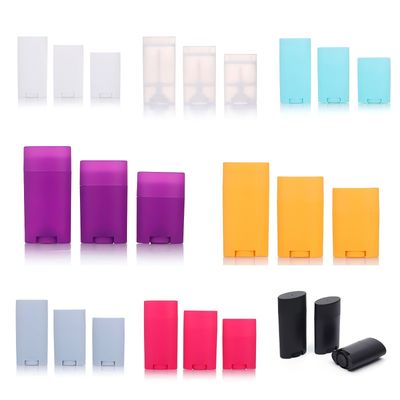 회전 사용 35g 50g 75g PP 플라스틱 몸 향수 디오더런트 발암 스틱