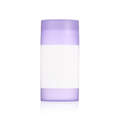 원형 35g 50g 75g PP 이중 쉘 바디 향기 데오드란트 밤 스틱 용기