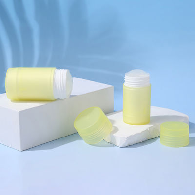 신디자인 35g 50g 75g PP 듀얼 셸 몸 향수 디오더런트 발암 용기 개인 관리