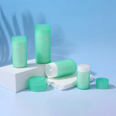 회전 디자인 30g 50g 75g 100g 이중 PP 셸 향수 용기 디오더런트 스틱