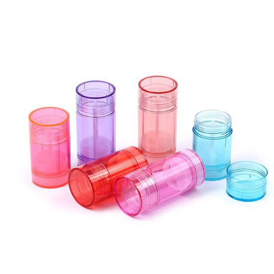 사용자 정의 색상 OEM 15g 30g 50g 75g 100g AS 플라스틱 몸 향수 용기 비어있는 비취제 발암